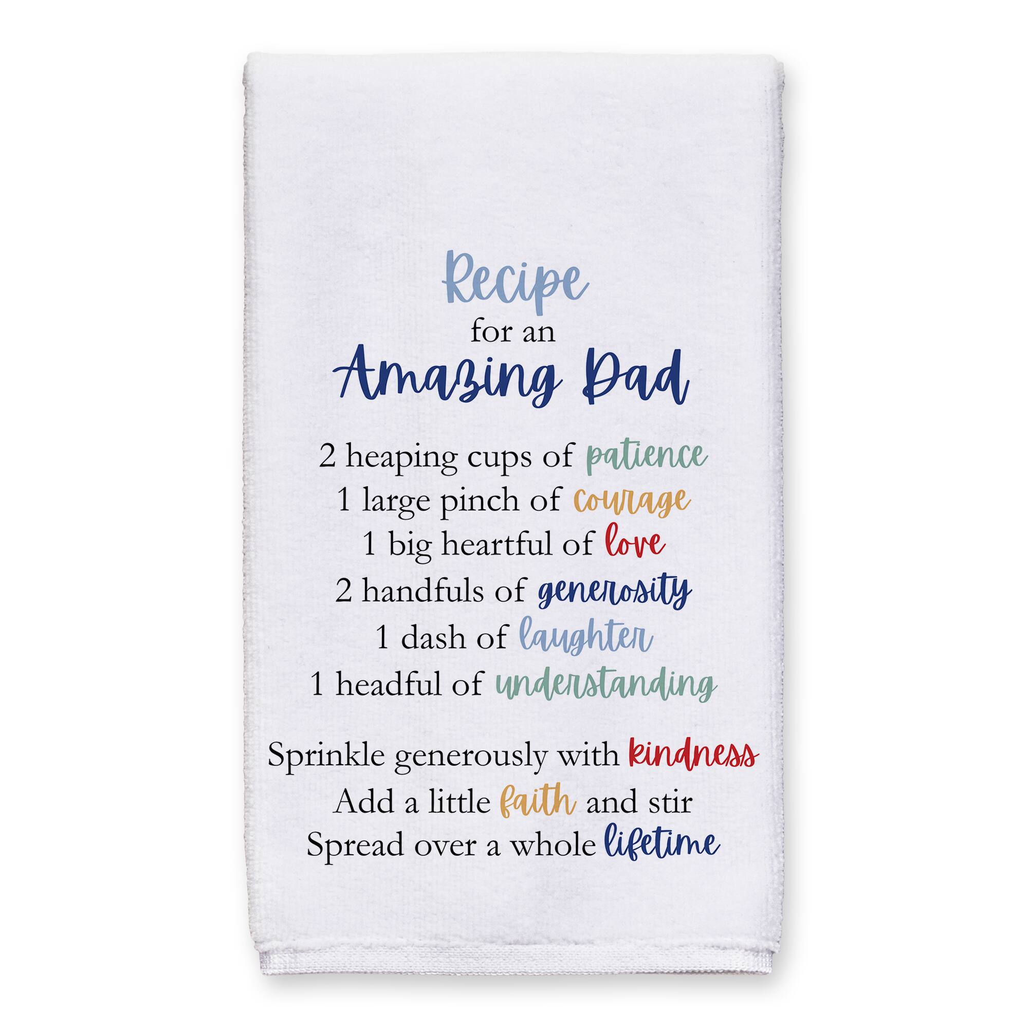 Recipe for an Amazing Dad Tea Towel Set